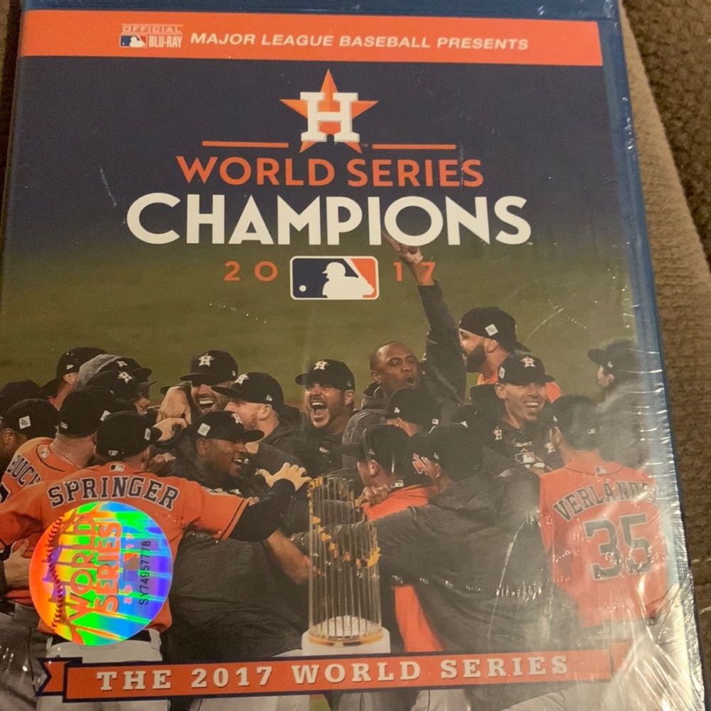 Houston Astros championship Blu-ray Disc